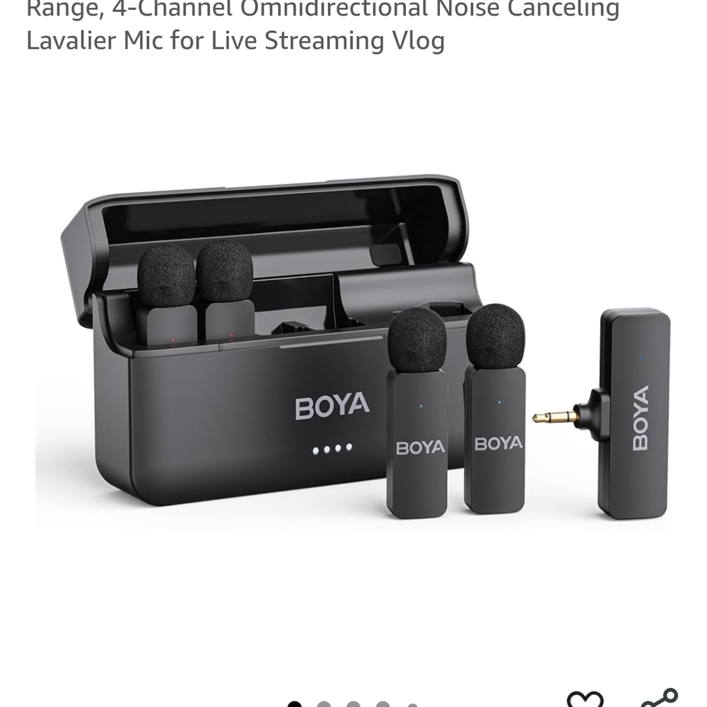 BOYA Wireless Microphone Set - Picture 4 of 6